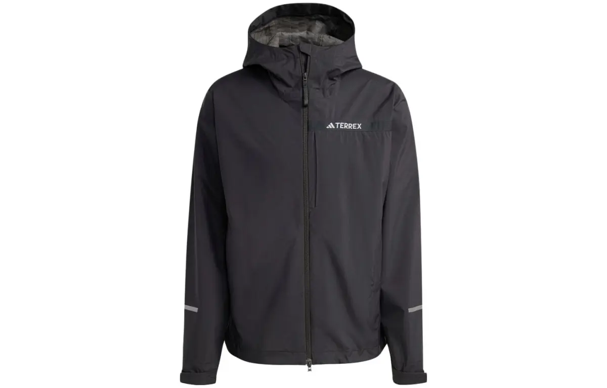 Adidas Jackets Men's Black Hooded Moderate Other