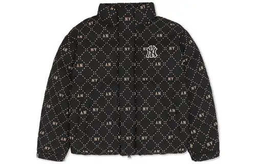 MLB Down Jackets Unisex Black Stand Collar Moderate Other