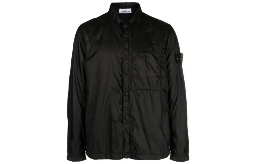 Stone Island Compass-motif shirt jacket