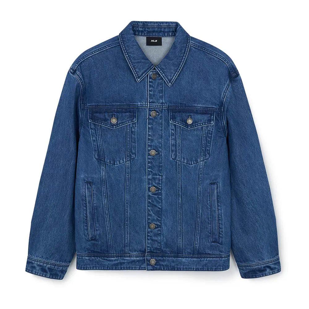 MLB New York Yankees Denim Jacket Unisex Blue