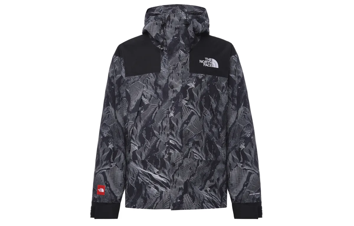 THE NORTH FACE Urban Exploration Waterproof And Windproof Windbreaker Jacket Men's Cosmic Black