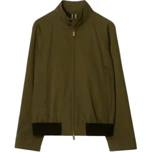 Burberry zip-up bomber jacket