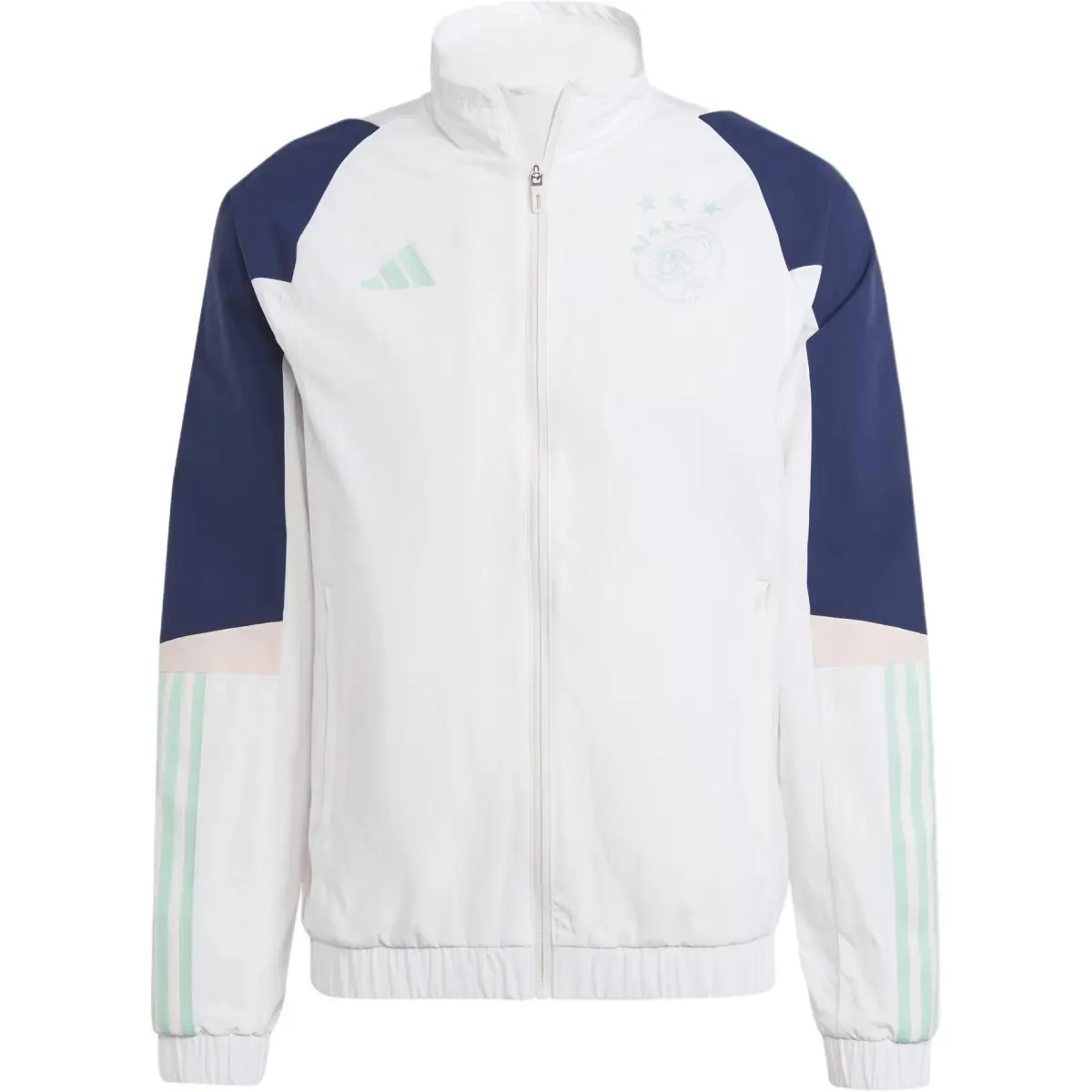Adidas AJAX AMSTERDAM TIRO 23 PRESENTATION TRACK TOP Jackets & Coats Men's White