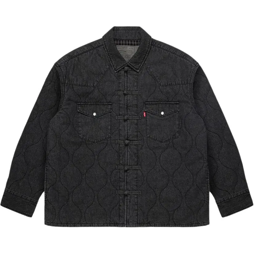 Levi's X CLOT Levis X CLOT Jackets Unisex Black Lapel Moderate Other