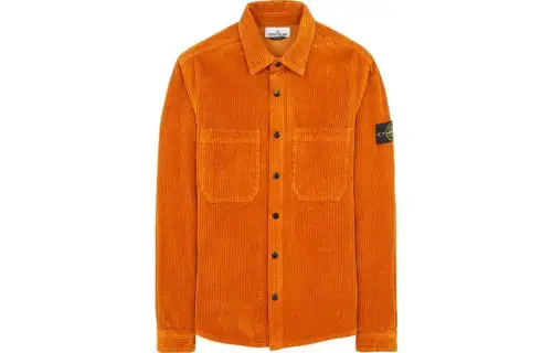STONE ISLAND Jacket Men's Orange