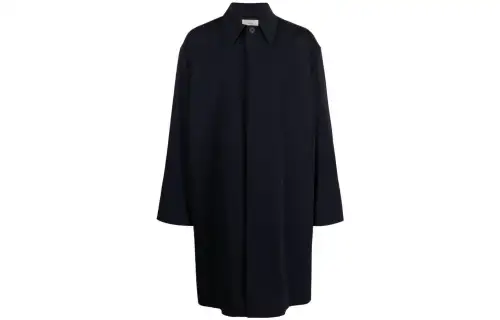 【Previous Season】twill button-up midi raincoat