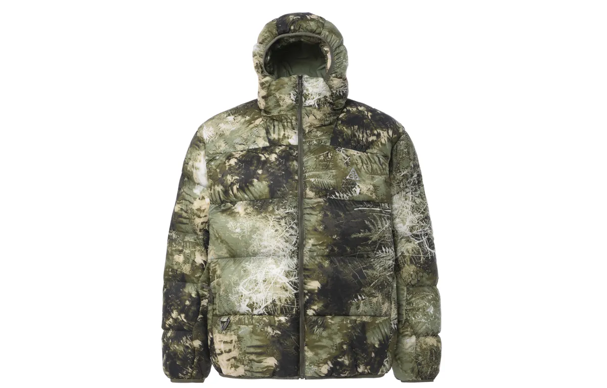 Nike ACG Jackets Unisex Oil Green Hooded Thickened Other