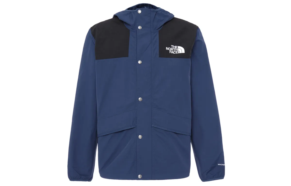THE NORTH FACE Jackets Men's Blue Hooded Moderate Other