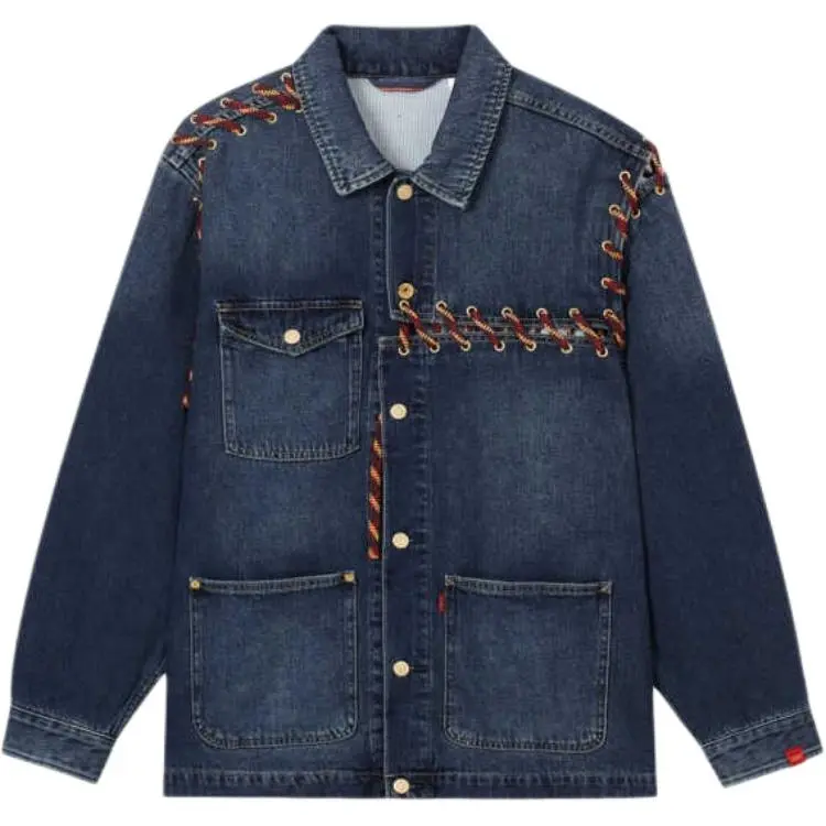 Levi's Denim Jacket Men's Dark Blue