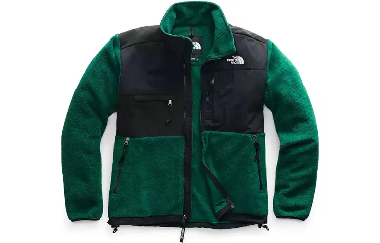 The North Face logo-embroidered jacket