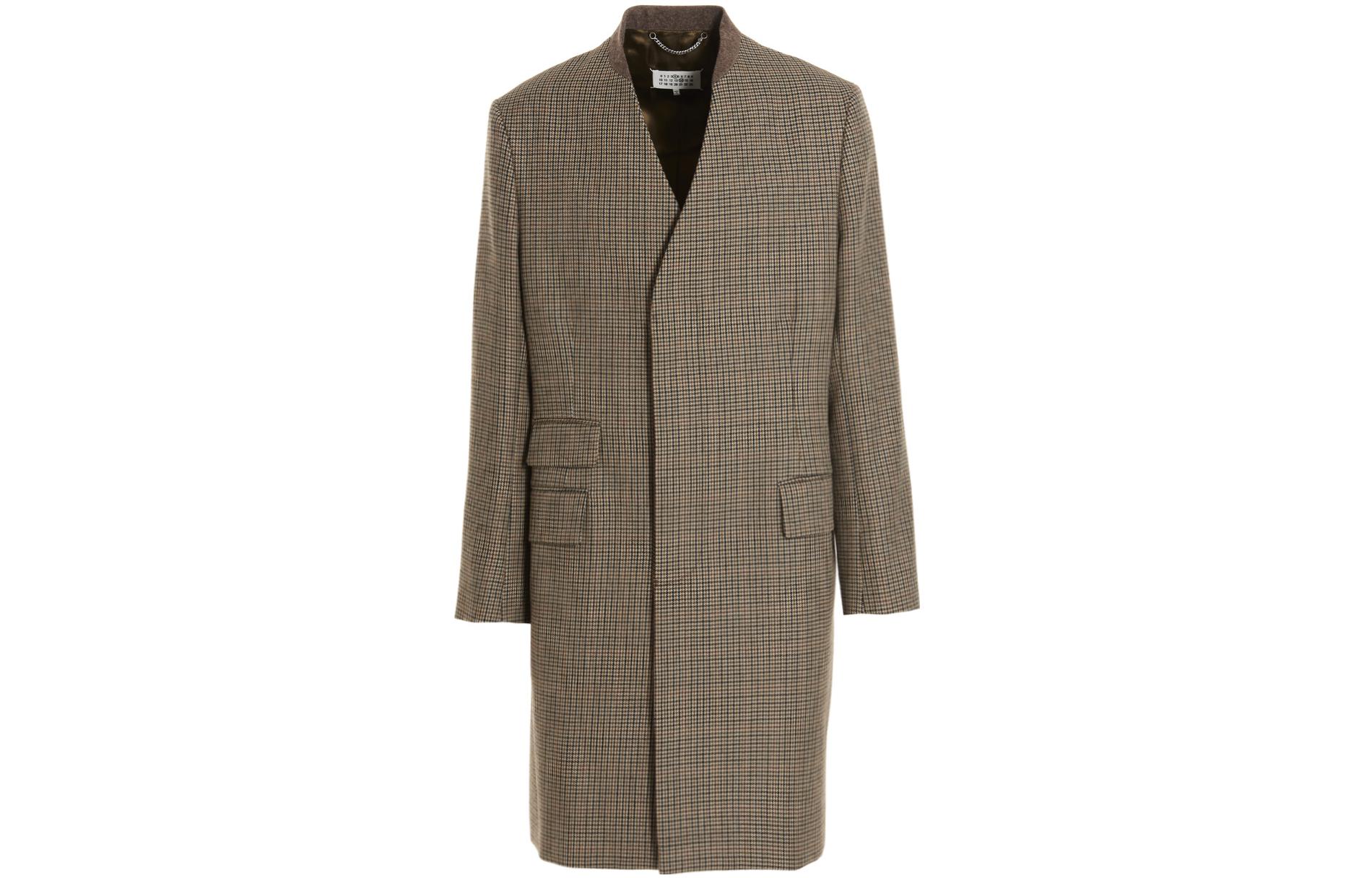 Мужское пальто Maison Margiela (коричневое)