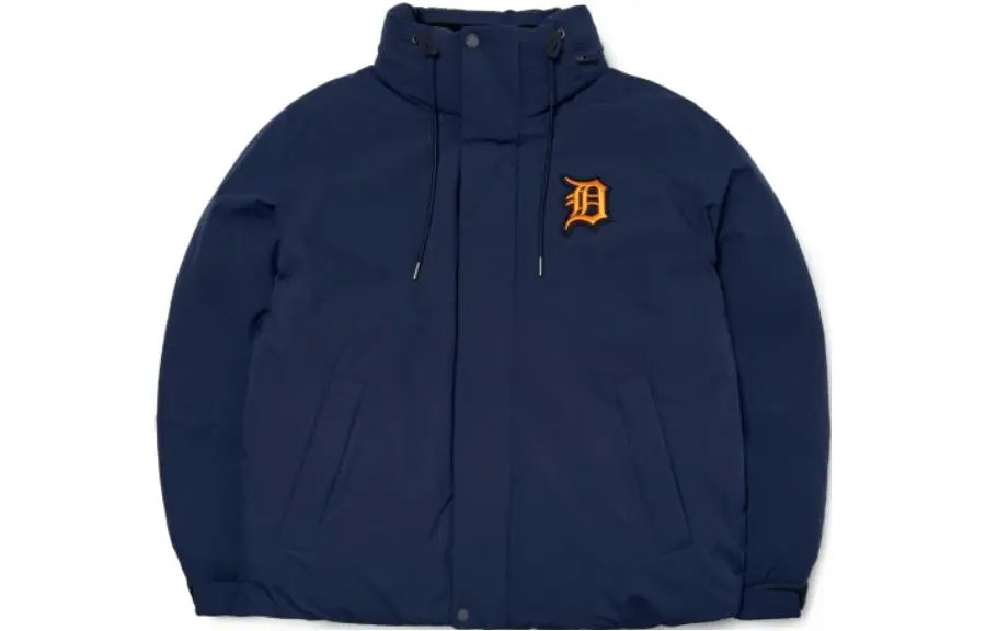 MLB Down Jacket Short Unisex Navy Blue