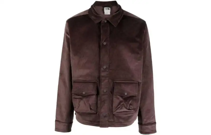 THE NORTH FACE Jackets Men's Coal Brown Lapel Moderate Other