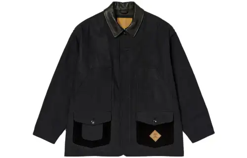 Timberland FW23+81 3 Jackets Unisex Black Lapel Moderate Other