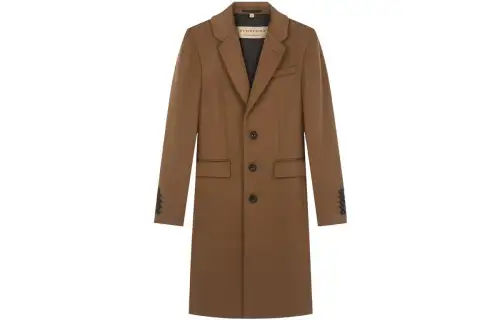 Burberry Coats Men's Dark Brown
