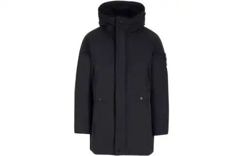 STONE ISLAND Compass-patch Padded Coat