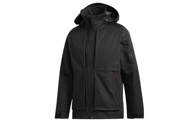 Adidas Velvet Jackets Men's Hooded Moderate