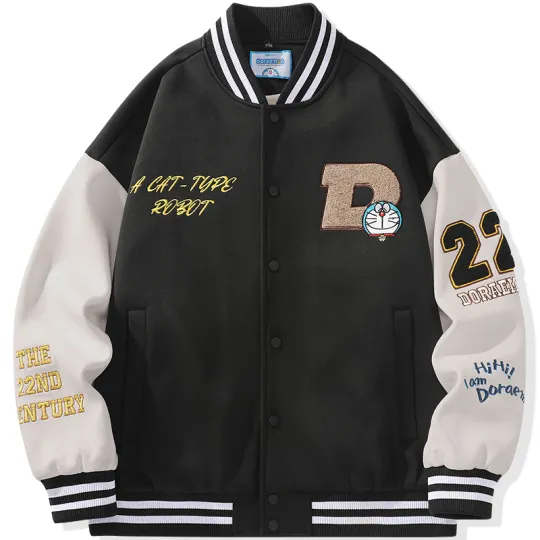 DoraemonA Baseball Jacket Unisex