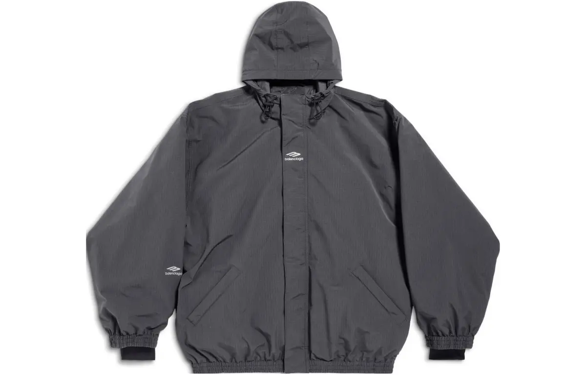 Balenciaga FW23 Jackets & Coats Regular Fit Men's Dark Gray