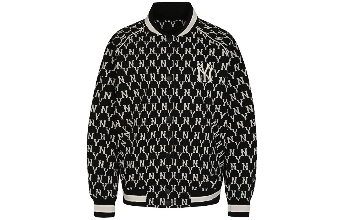 MLB Baseball Jacket Unisex Black