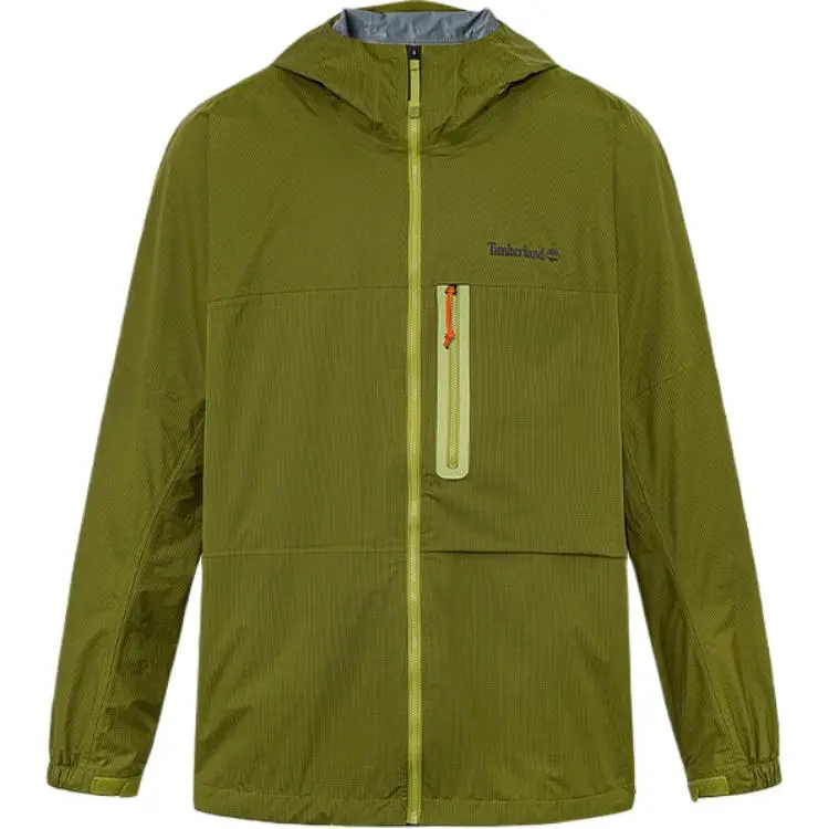 Timberland Waterproof And Windproof Windbreaker Jacket Men's Avocado Green