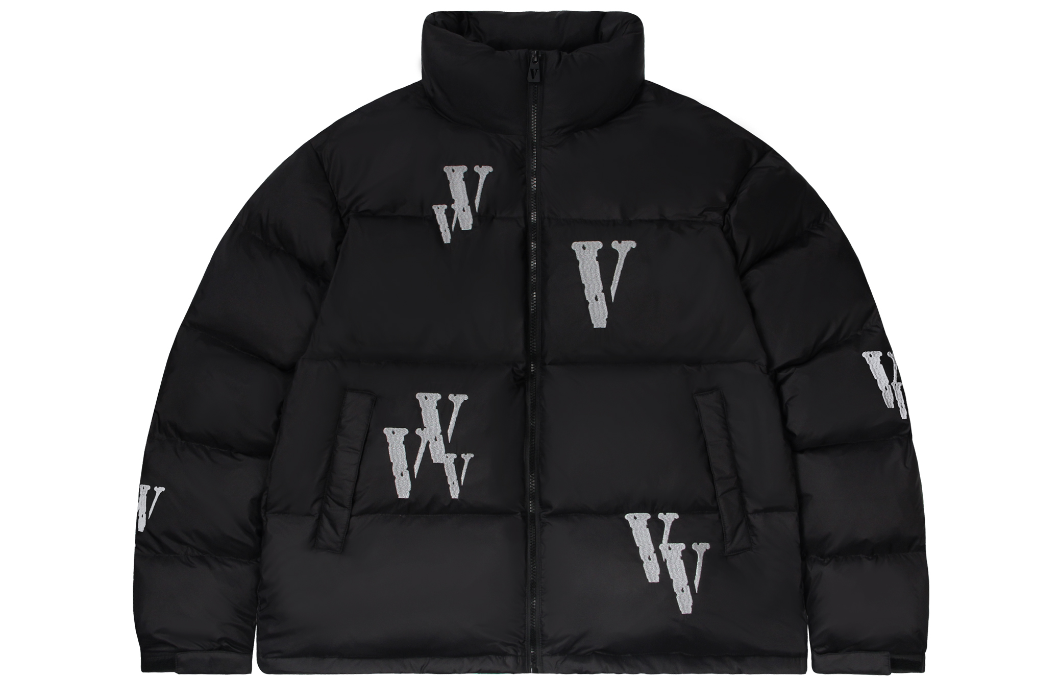Куртка VLONE 3M (черно-серебряная)