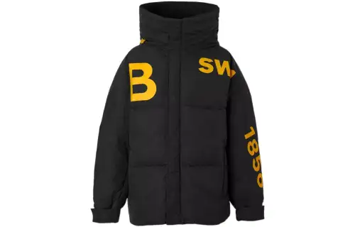 Burberry Horseferry Print Nylon Hooded Puffer Jacket