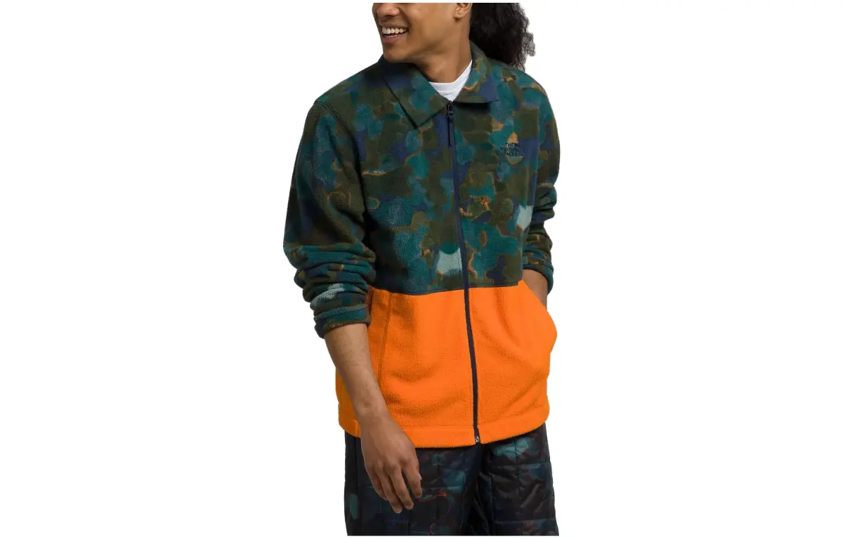 THE NORTH FACE Jackets Men's Camouflage Lapel Moderate Straight Fit
