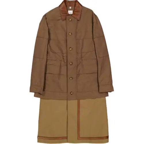 Burberry Coats Men's Dark Brown
