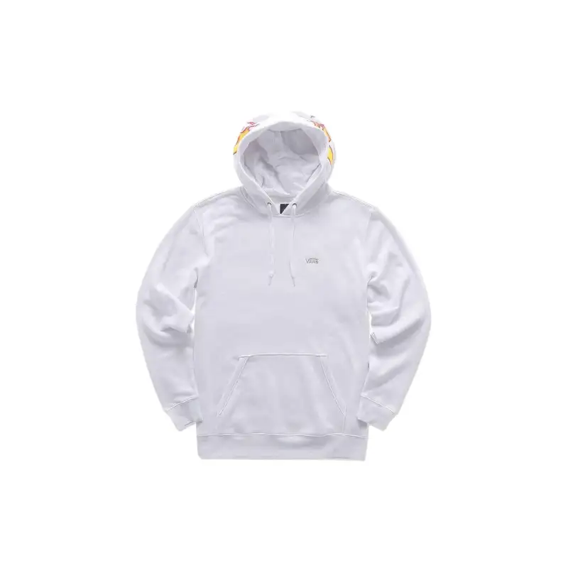 Vans Sweatshirts Men's White Hooded Moderate Regular