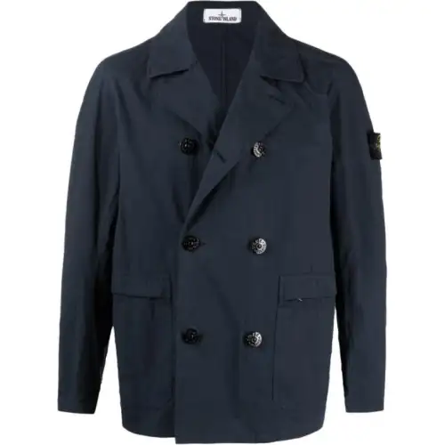 STONE ISLAND Jackets & Coats Men's Marine Blue