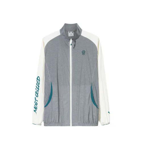 Anta Jackets & Coats Unisex Vanilla White