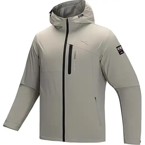 Anta Jackets & Coats Men's Floating Gray
