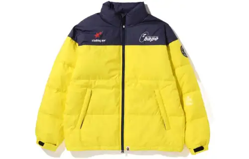Bape Soccer Game Relaxed Fit Down Jacket