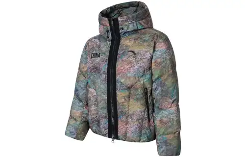Anta x CHENPENG Jacket Men's Murky Olive Green