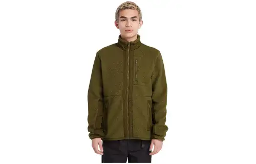 Timberland Velvet feel Coat Men's Green