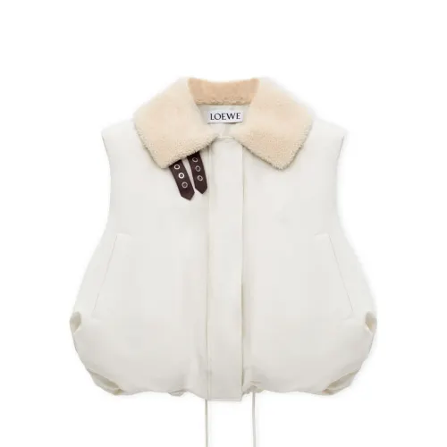 LOEWE FW24 Vest Coat Men's Ivory