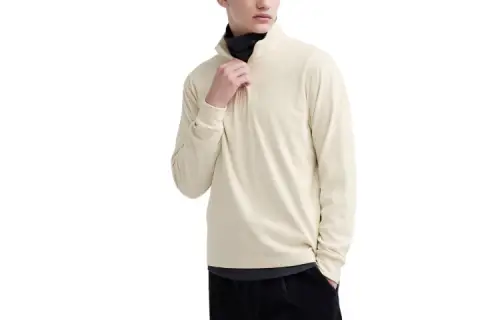 UNIQLO Velvet feel Coat Unisex Light Beige