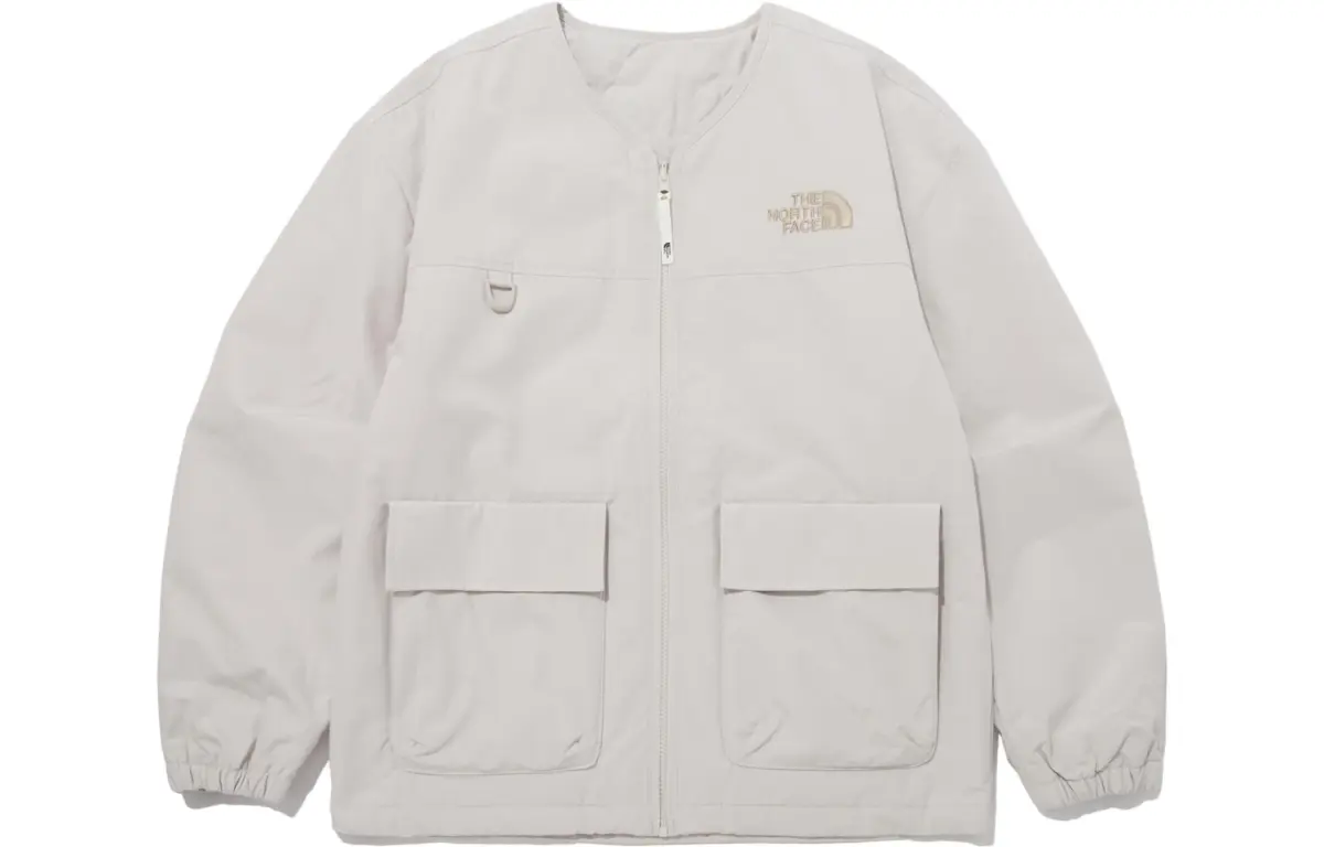THE NORTH FACE Jackets Men's White V-neck Moderate Other
