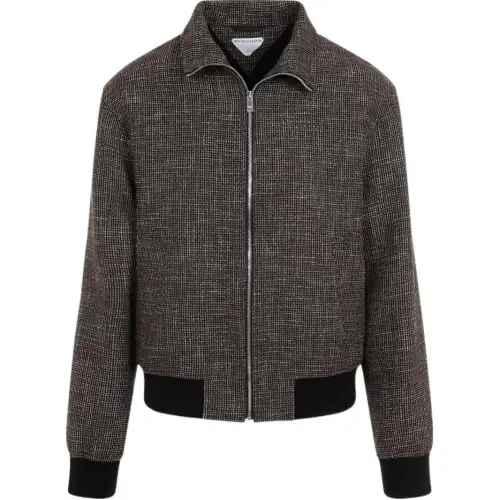 Bottega Veneta High-Neck Zipped Jacket