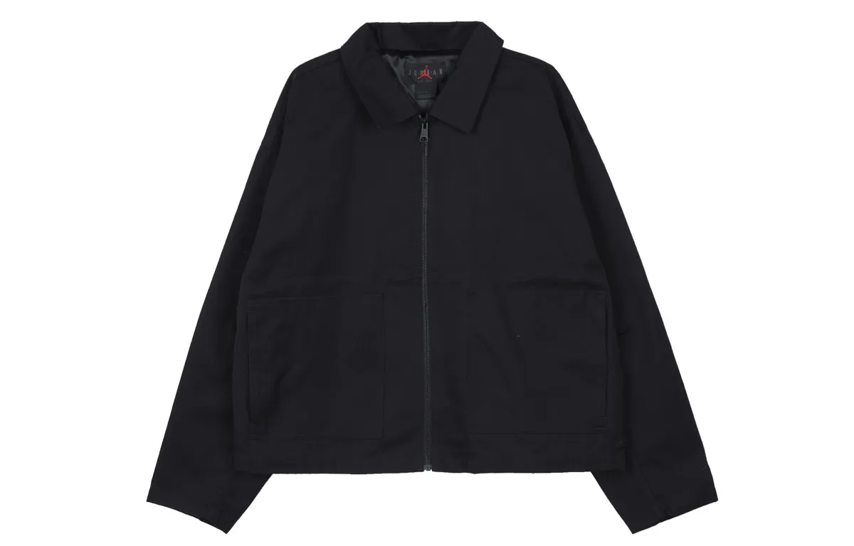 Jordan J Balvin Coat Asia Version Unisex Black