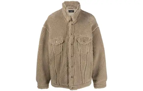 Balenciaga Fleece Oversized Jacket