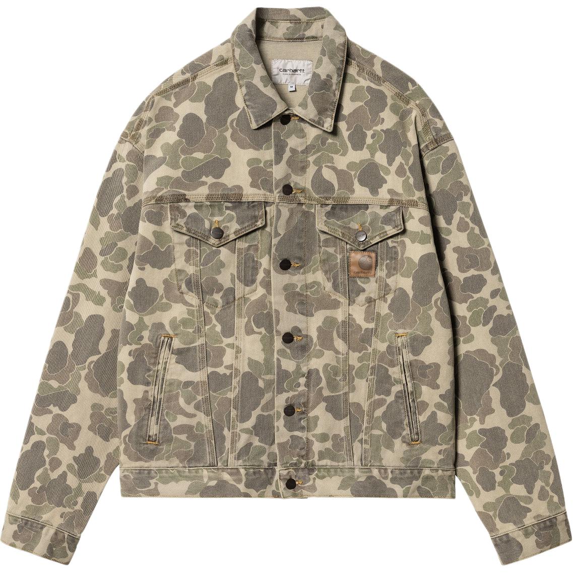 Мужская куртка Carhartt WIP FW24 Duck Helston Jacket (хаки)