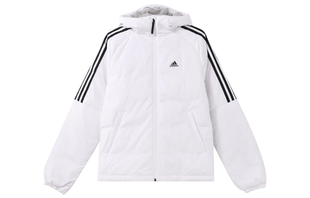 Adidas 3 Stripes Down Jacket Shoulder Sleeve With Three Stripes Men's
