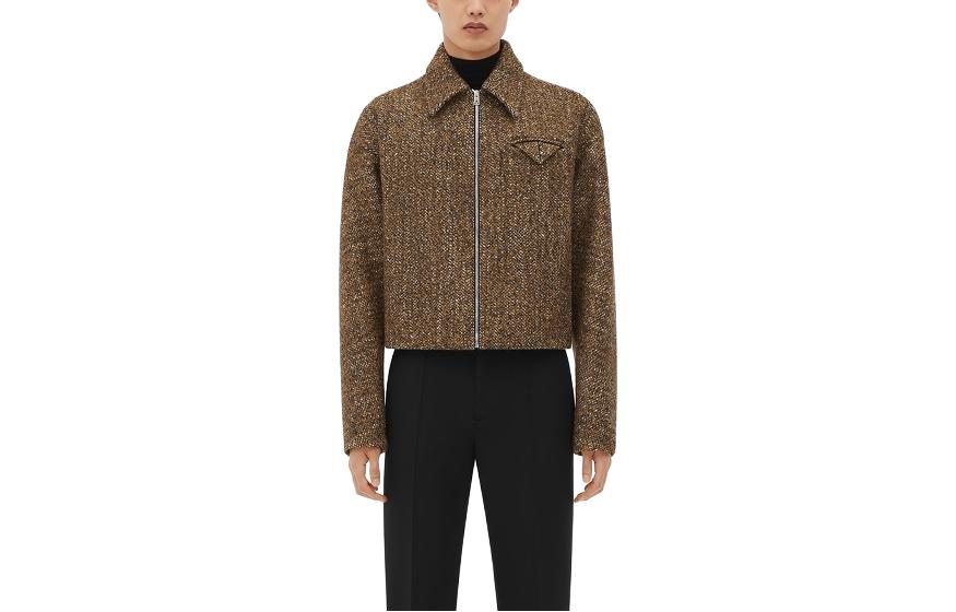 Мужская куртка Bottega Veneta (окра)