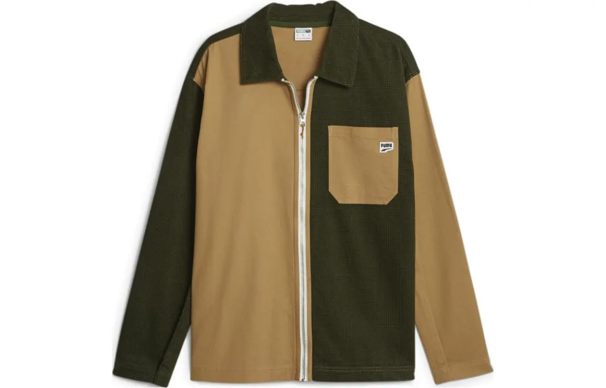 PUMA Downtown Jackets Men's Green Moderate