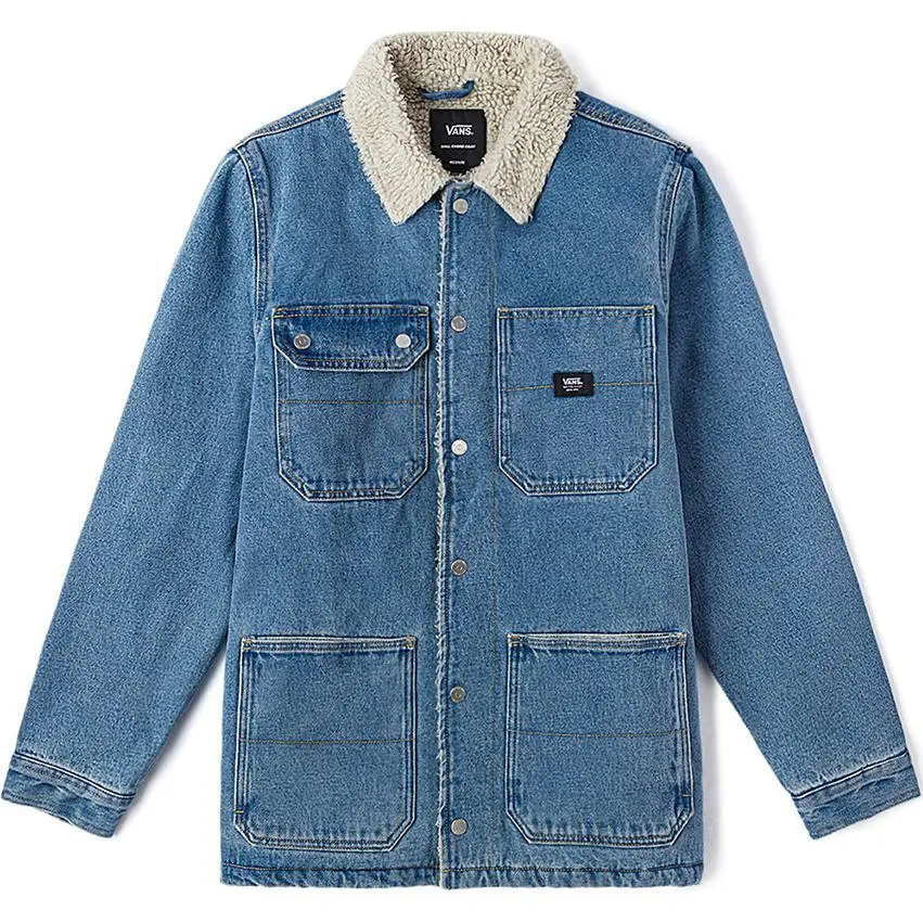 Vans Denim Jacket Unisex Gray Blue