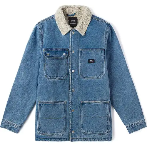 Vans Denim Jacket Unisex Gray Blue