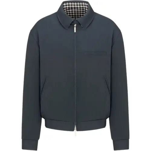 DIOR SS25 Jackets & Coats Men's Blue