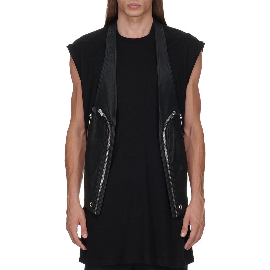 RICK OWENS/RO FW24 Vest Men's Black
